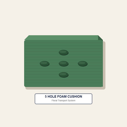 Floral Transport System 5 Hole Foam Cushion